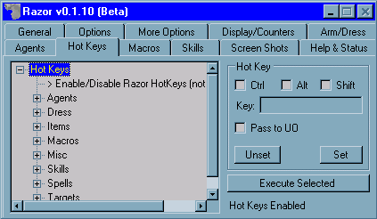 Men Hot Keys di Raroz